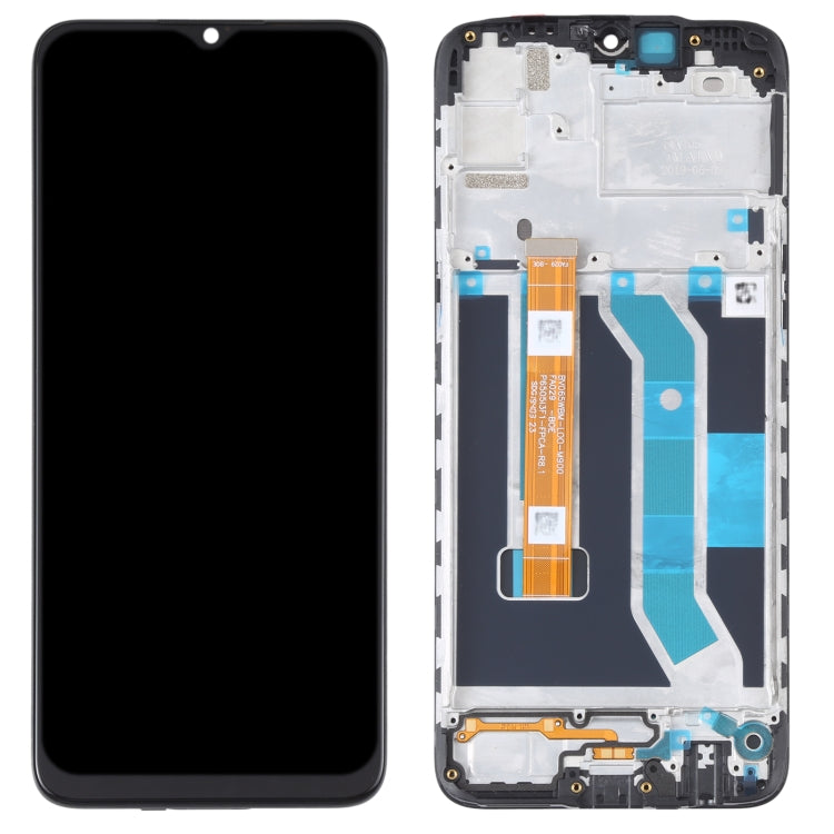 Écran LCD et numériseur assemblage complet avec cadre pour OPPO Realme C3 / C3i RMX2027 RMX2020 RMX2021