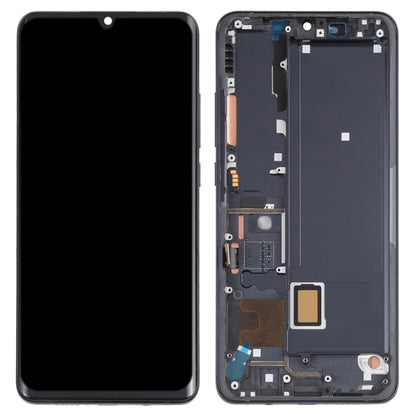 Écran LCD matériel AMOLED et numériseur assemblage complet avec cadre pour Xiaomi Mi Note 10 Lite M2002F4LG