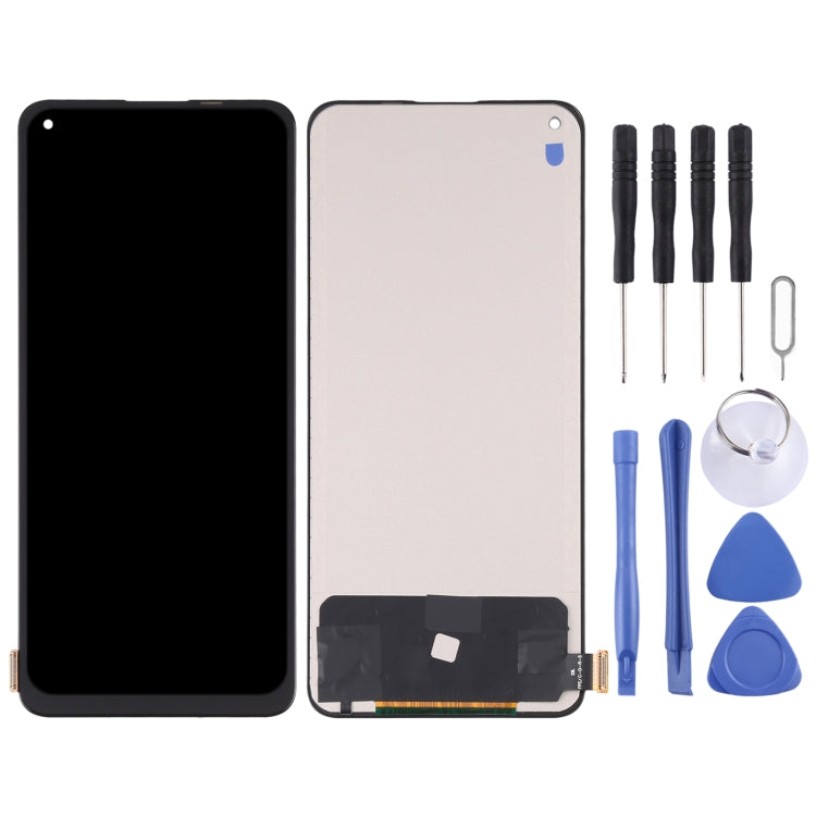 Écran LCD en matériau TFT et numériseur complet pour OPPO Reno5 5G / Reno5 4G / K9 / Realme Q3 Pro / Realme GT Neo, ne prenant pas en charge l'identification par empreinte digitale