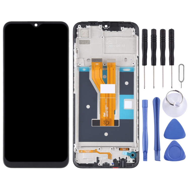 Écran LCD d'origine et numériseur complet avec cadre pour OPPO Realme C20 / Realme C21 / Realme C11 (2021)