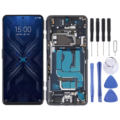 Écran LCD d'origine et numériseur complet avec cadre pour Xiaomi Black Shark 4 / Black Shark 4 Pro SHARK PRS-H0, SHARK PRS-A0