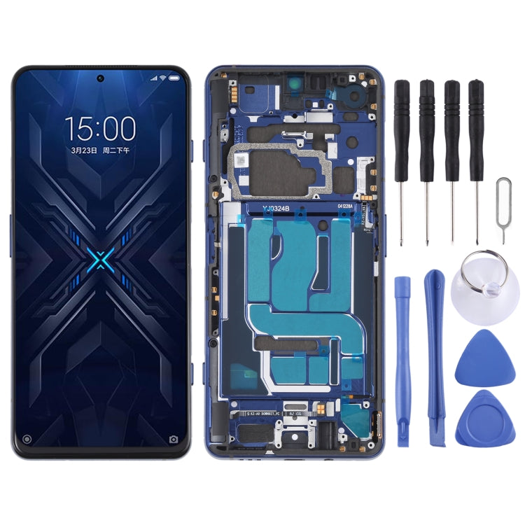Écran LCD d'origine et numériseur complet avec cadre pour Xiaomi Black Shark 4 / Black Shark 4 Pro SHARK PRS-H0, SHARK PRS-A0