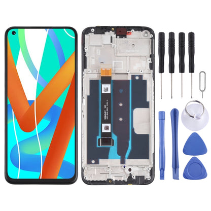 Écran LCD d'origine et numériseur complet avec cadre pour OPPO Realme V13 5G