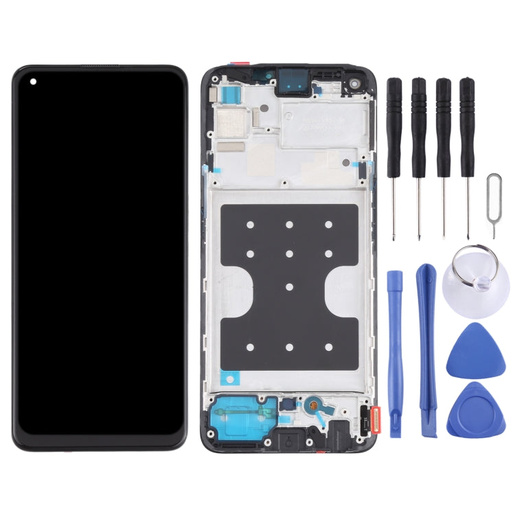 Écran LCD d'origine et numériseur complet avec cadre pour OPPO Realme 7 Pro RMX2170