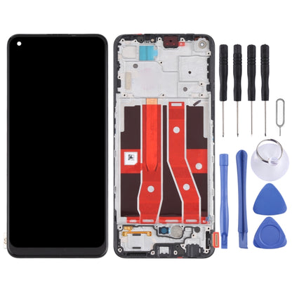 Écran LCD d'origine et numériseur complet avec cadre pour OPPO Reno4 SE PEAT00 PEAM00
