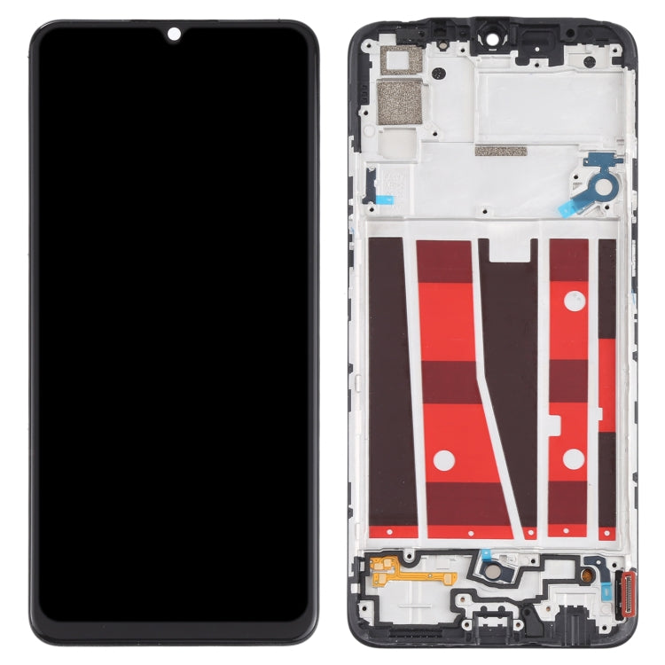 Écran LCD d'origine et numériseur, assemblage complet avec cadre pour OPPO A91 PCPM00 CPH2001 CPH2021