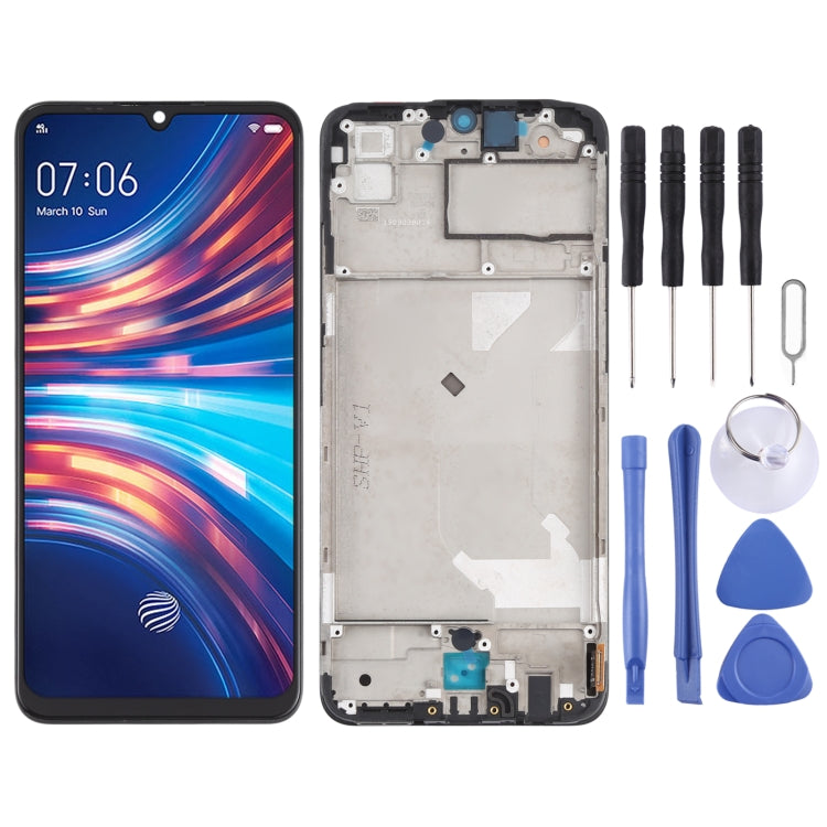 Écran LCD d'origine et numériseur complet avec cadre pour Vivo Y7s