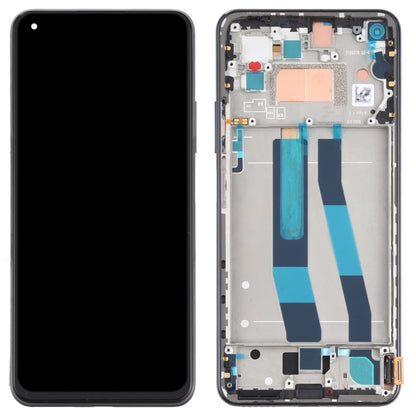 Écran LCD d'origine et numériseur assemblage complet avec cadre pour Xiaomi Mi 11 Lite 4G/11 Lite 5G NE M2101K9AG M2101K9AI