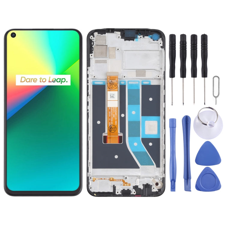 Écran LCD et numériseur complet avec cadre pour OPPO Realme 7i / Realme C17 RMX2101 RMX2103