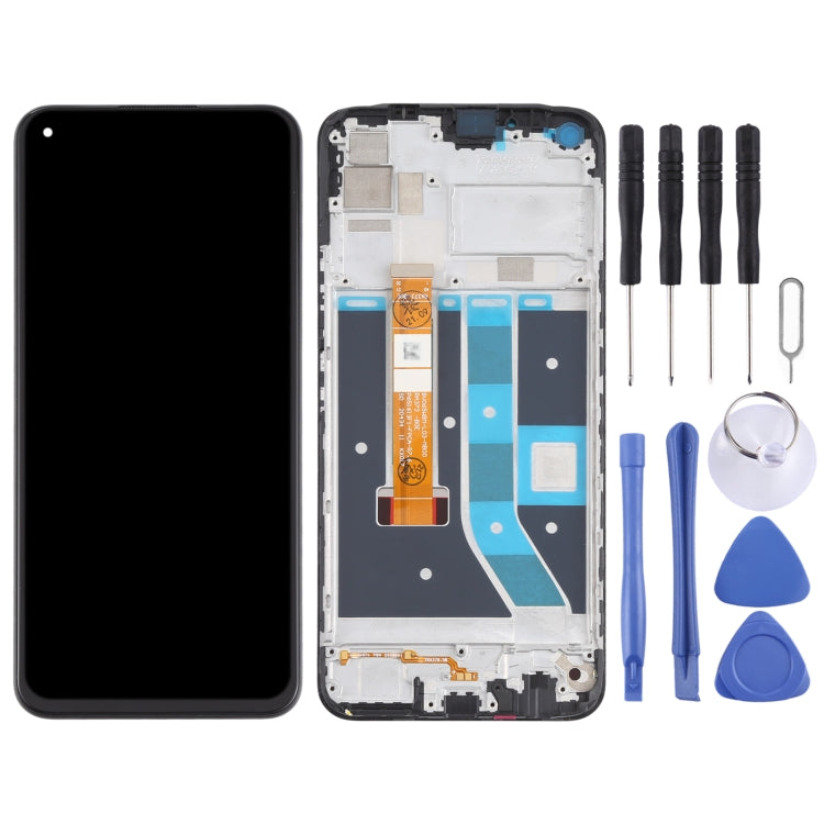 Écran LCD et numériseur complet avec cadre pour OPPO Realme 7i / Realme C17 RMX2101 RMX2103