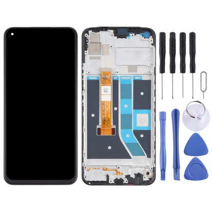 Écran LCD et numériseur complet avec cadre pour OPPO Realme 7i / Realme C17 RMX2101 RMX2103