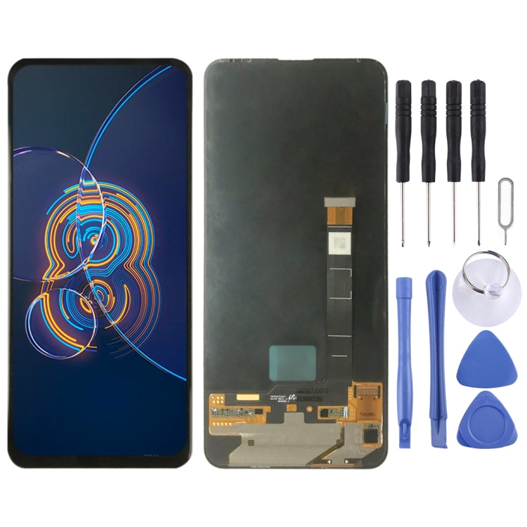 Écran LCD matériel AMOLED et numériseur assemblage complet pour Asus Zenfone 8 Flip ZS672KS