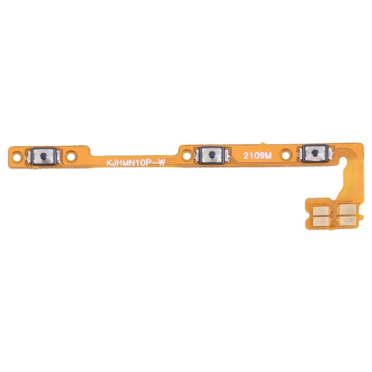 Câble flexible du bouton d'alimentation et du bouton de volume pour Xiaomi Redmi Note 10 Pro Max / Redmi Note 10 Pro (Inde)