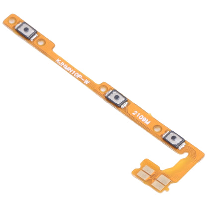 Câble flexible du bouton d'alimentation et du bouton de volume pour Xiaomi Redmi Note 10 Pro Max / Redmi Note 10 Pro (Inde)