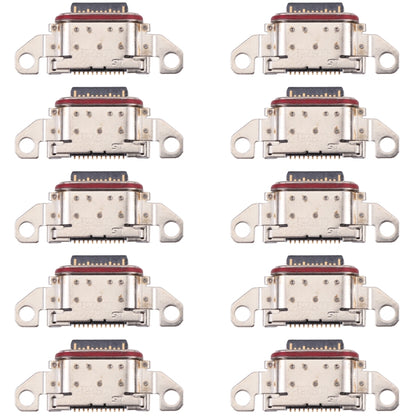 Connecteur de port de charge 10 pièces pour LG Velvet 5G / Velvet 4G / Velvet 5G UW LM-G900N, LM-G900EM, LM-G900, LM-G900TM, LMG910EMW, LM-G910EMW, LM-G900V, LM-G900V