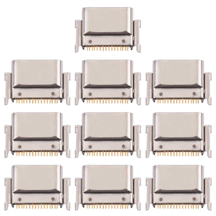 Connecteur de port de charge 10 pièces pour LG K50S LMX540HM, LM-X540, LM-X540BMW, LMX540BMW