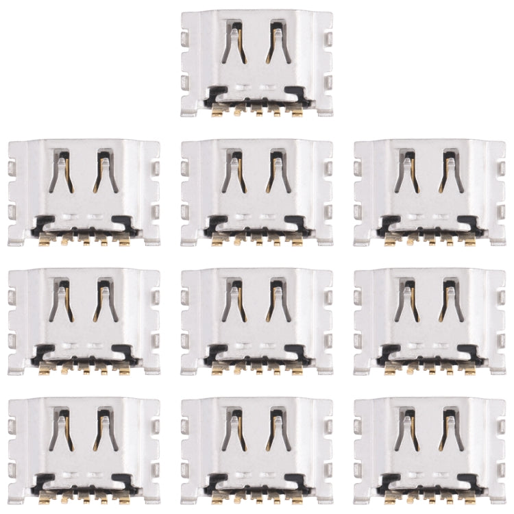 Connecteur de Port de charge pour OPPO A7 / AX7 CPH1901, CPH1903, CPH1905, PBFM00, PBFT00, 10 pièces