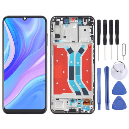 Écran LCD et numériseur complet avec cadre pour Huawei Y8p