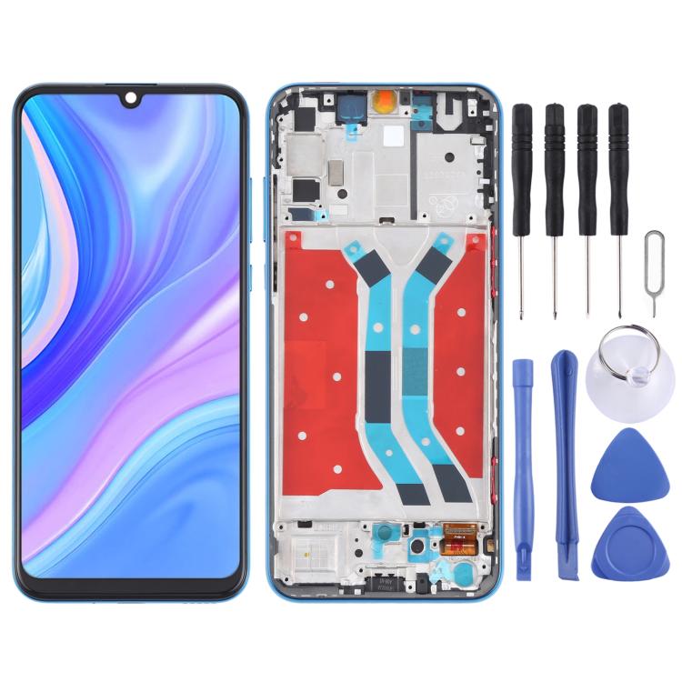 Écran LCD et numériseur complet avec cadre pour Huawei Y8p