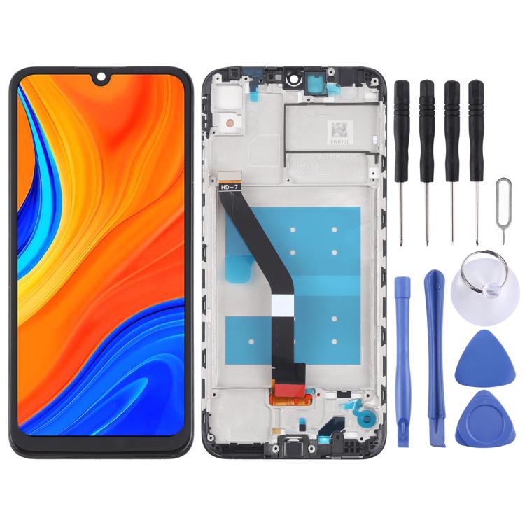 Écran LCD et numériseur complet avec cadre pour Huawei Y6s (2019)