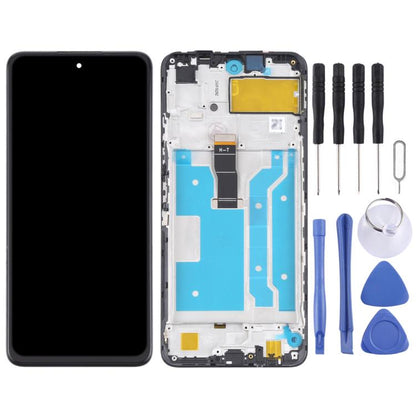 Écran LCD et numériseur complet avec cadre pour Huawei Y7a