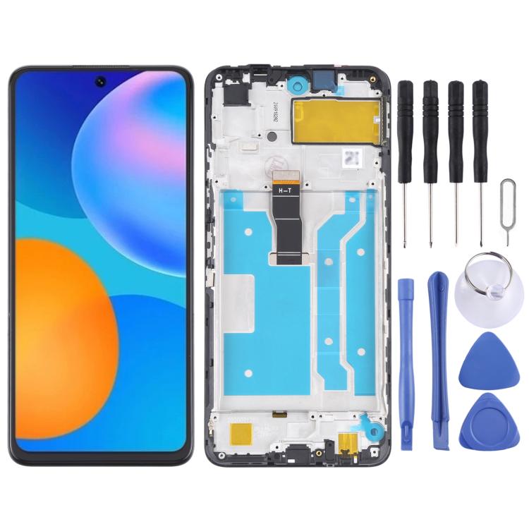 Écran LCD et numériseur complet avec cadre pour Huawei Y7a