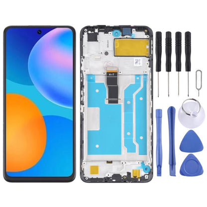 Écran LCD et numériseur complet avec cadre pour Huawei Y7a