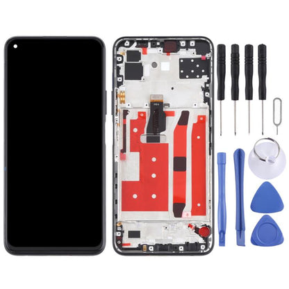 Écran LCD et numériseur complet avec cadre pour Huawei P40 Lite 5G