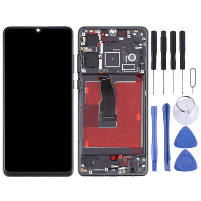 Écran LCD et numériseur complet avec cadre pour Huawei P30