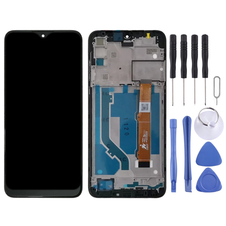 Écran LCD et numériseur assemblage complet avec cadre pour Alcatel 1S 2020 OT5028 5028 5028Y 5028A 5028D 5028U