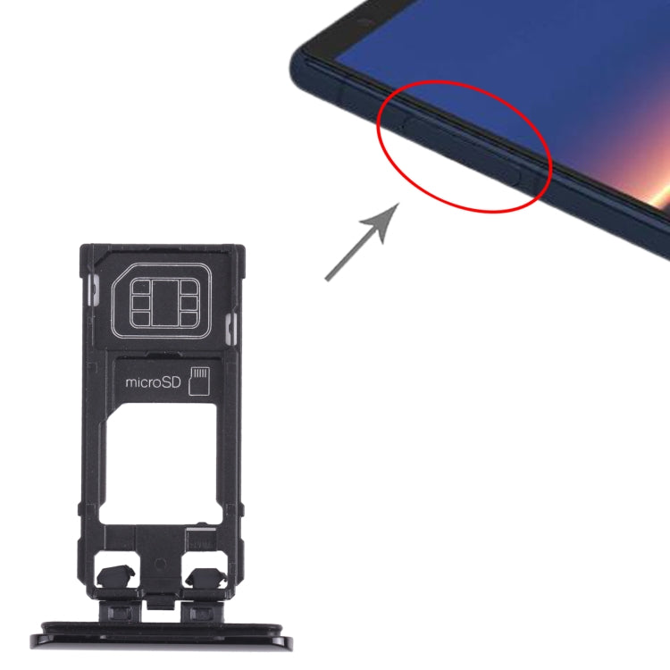 Tiroir Carte SIM + Tiroir Carte Micro SD pour Sony Xperia 5