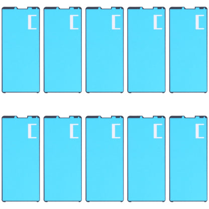 10 PCS Adhésif d'origine pour boîtier avant pour Sony Xperia 10 III / Xperia 10 II