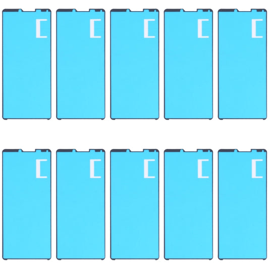 10 PCS Adhésif d'origine pour boîtier avant pour Sony Xperia 10 III / Xperia 10 II