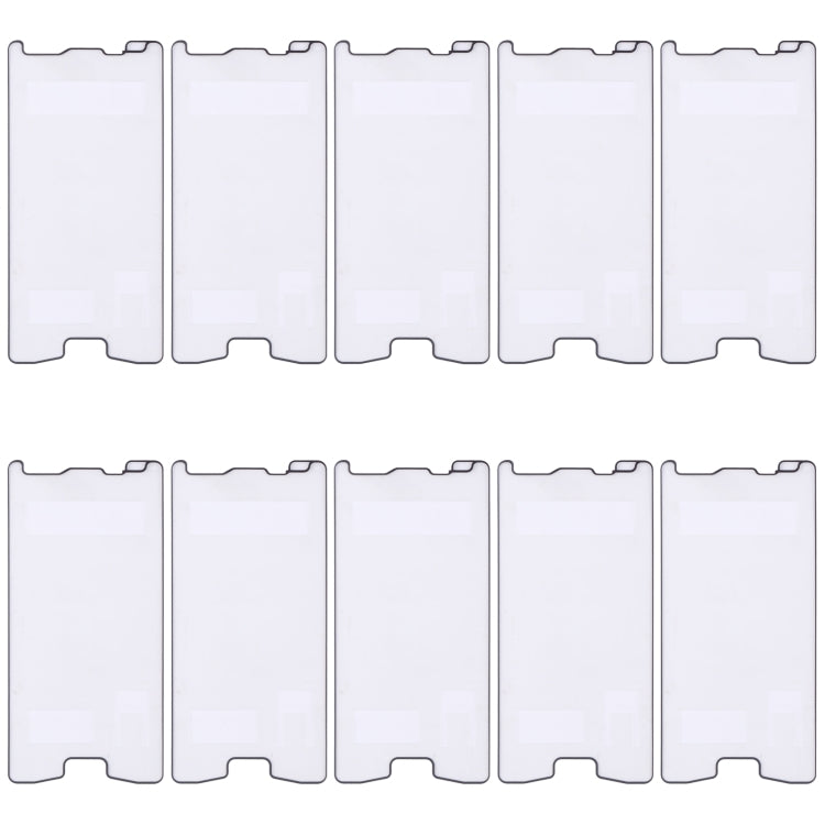 Adhésif d'origine pour boîtier avant 10 PCS pour Sony Xperia Z5 / Xperia Z4