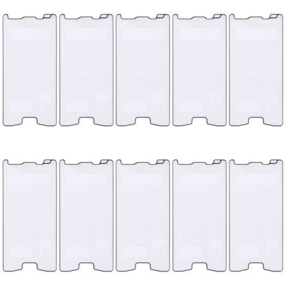 Adhésif d'origine pour boîtier avant 10 PCS pour Sony Xperia Z5 / Xperia Z4