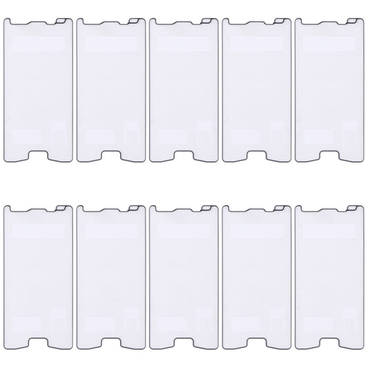 Adhésif d'origine pour boîtier avant 10 PCS pour Sony Xperia Z5 / Xperia Z4