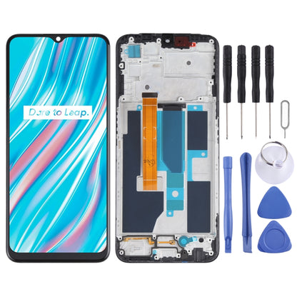 Écran LCD d'origine et numériseur, assemblage complet avec cadre, pour OPPO A55 5G / Realme V11 5G PEMM00 PEMM20 PEMT00 PEMT20
