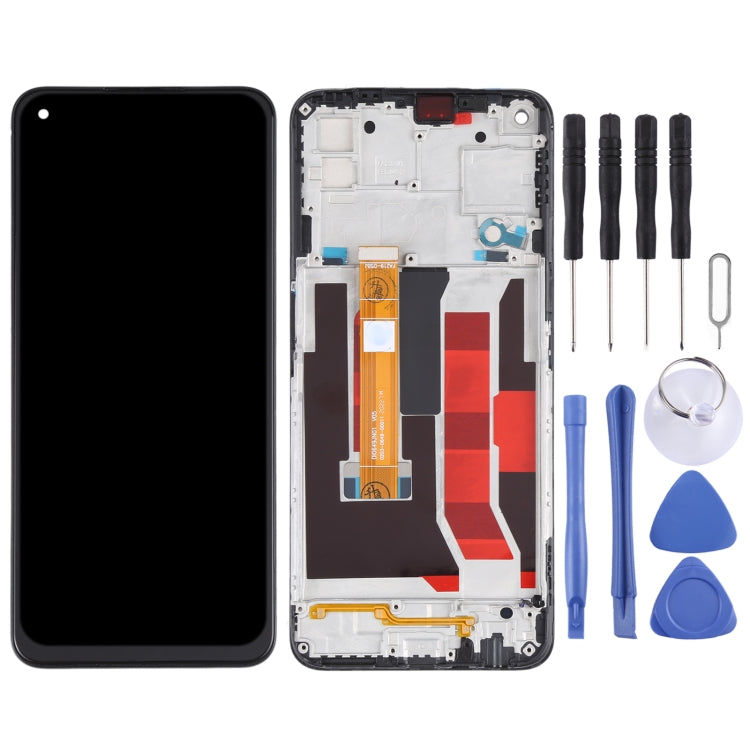 Écran LCD d'origine et numériseur complet avec cadre pour OPPO A72 5G