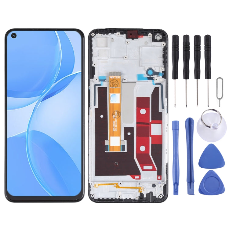Écran LCD d'origine et numériseur complet avec cadre pour OPPO A53 5G PECM30 PECT30