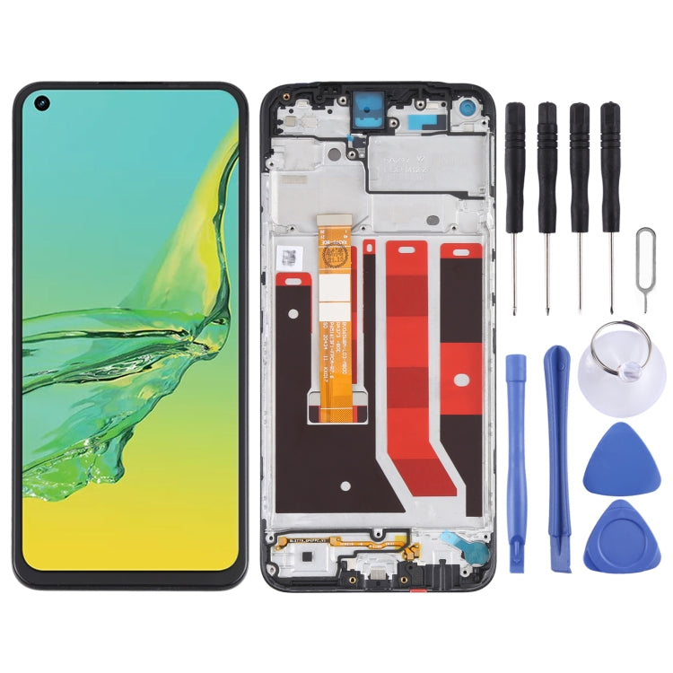 Écran LCD d'origine et numériseur complet avec cadre pour OPPO A32 PDVM00