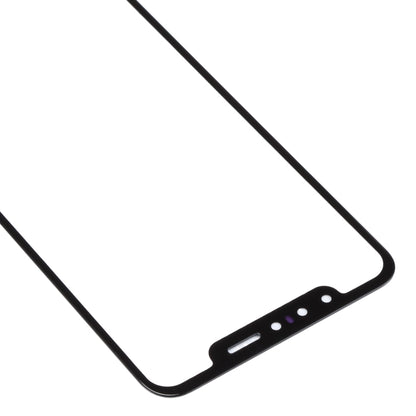 Lentille extérieure en verre pour écran avant, pour LG G8s ThinQ LMG810 LM-G810 LMG810EAW