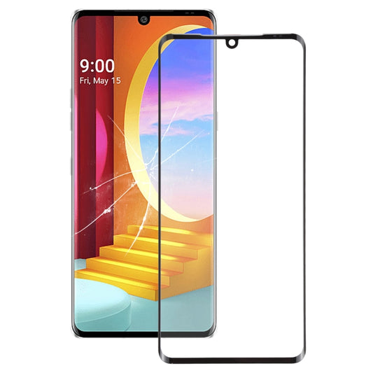 Lentille extérieure en verre de l'écran avant pour LG Velvet 5G / Velvet / Velvet 5G UW LMG910EMW, LM-G910EMW, LM-G900N, LM-G900EM, LM-G900, LM-G900TM, LM-G900V