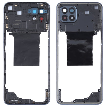 Pour OPPO Reno4 SE/A93 4G/OPPO Reno4 F/Reno4 Lite/F17 Pro PEAT00, PEAM00 plaque de lunette de cadre central d'origine