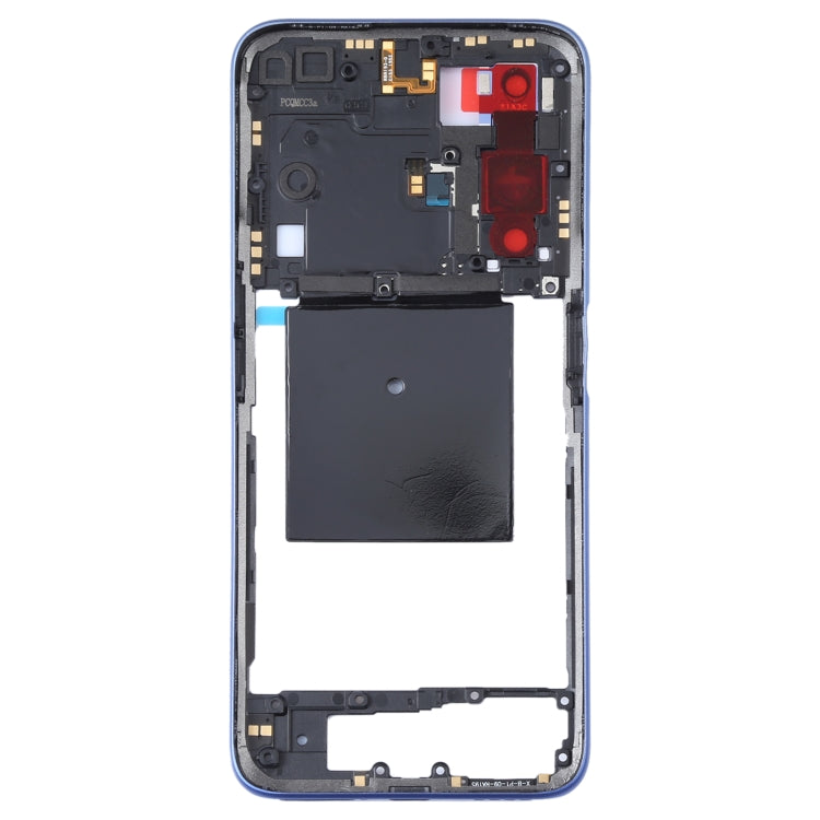 Pour Realme X50 5G Chine RMX2051, RMX2025 / Realme X50m 5G Plaque de lunette de cadre central d'origine