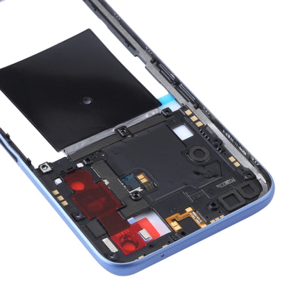 Pour Realme X50 5G Chine RMX2051, RMX2025 / Realme X50m 5G Plaque de lunette de cadre central d'origine