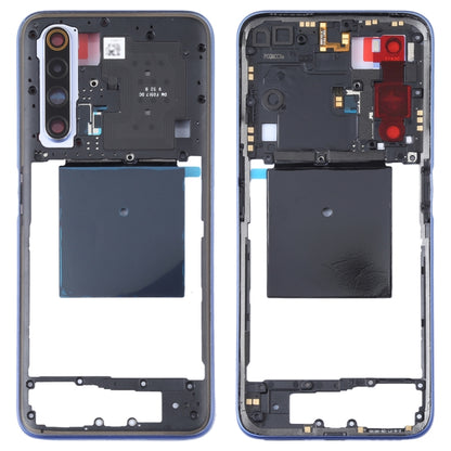 Pour Realme X50 5G Chine RMX2051, RMX2025 / Realme X50m 5G Plaque de lunette de cadre central d'origine