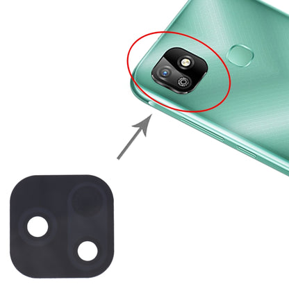Objectif de caméra arrière pour Infinix Smart HD 2021 X612, X612B, 10 pièces