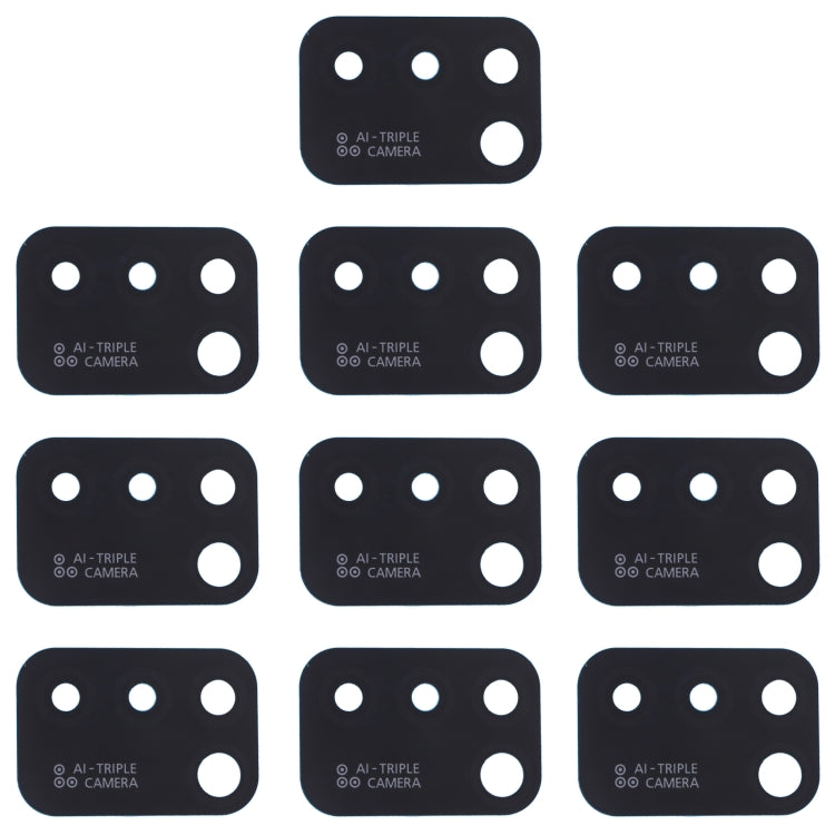 Objectif de caméra arrière pour Infinix Smart 5 / Hot 10 Lite X657, X657C, X657B, 10 pièces