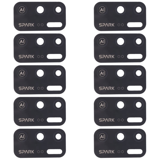 Objectif de caméra arrière pour Tecno Spark 5 Air KD6a, 10 pièces