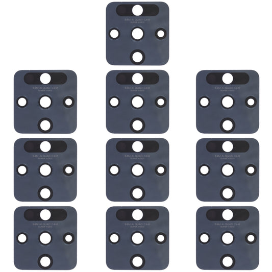 Objectif de caméra arrière pour Tecno Camon 16 / Camon 16 Premier CE7, CE7j, CE9h, CE9, CD6j, 10 pièces